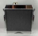 3 Row Aluminum Radiator For 1954-1964 Jeep Willys 6-22 Utility Wagon Truck 3.7 6 Cyl 1955 1956 1957 1958 1959 1960 1961 1962 1963