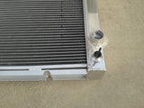 GPI 3 ROWS Aluminum Radiator & FANS for 1984-1988 Pontiac Fiero 2.5L/2.8L I4/V6  1984 1985 1986 1987 1988
