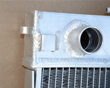Aluminum radiator & fan for 1982-1991  BMW E30 M10 316i 318i MT 1982 1983 1984 1985 1986 1987 1988 1989 1990 1991