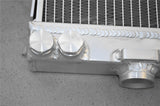 Aluminum radiator & fan for 1982-1991  BMW E30 M10 316i 318i MT 1982 1983 1984 1985 1986 1987 1988 1989 1990 1991