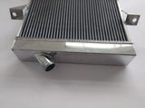 GPI 62mm 3ROW Aluminum Radiator Fit 1955-1957 Jaguar XK140 3.4L L6  Manual 1955 1956 1957