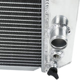 GPI Aluminum Radiator & fan FOR 1984-1991 Chevrolet Corvette C4 Small Block V8 5.7L   1984 1985 1986 1987 1988 1989 1990 1991