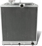 GPI 3rows Aluminum Radiator+ FAN FOR 1992-2000 Honda Civic EK EG D15 D16 B16 B18  1992 1993 1994 1995 1996 1997 1998 1999 2000