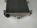 GPI 62mm 3ROW Aluminum Radiator Fit 1955-1957 Jaguar XK140 3.4L L6  Manual 1955 1956 1957