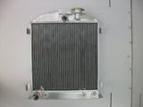 GPI 3ROW 62mm Aluminum Radiator & FAN FOR 1931-1932 Ford Hot Rod Chopped w/Ford 302 V8  Model A 1931 1932