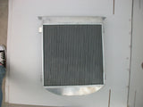 GPI 3ROW 62mm Aluminum Radiator & FAN FOR 1931-1932 Ford Hot Rod Chopped w/Ford 302 V8  Model A 1931 1932