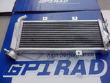 GPI Aluminum radiator FOR  2009-2011 Kawasaki ER-6N/ER650C/NINJA 650R/EX650C 2009 2011 2010