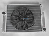GPI  HI-FLOW Aluminum ALLOY RADIATOR AND  FAN FOR 1992-1999 BMW E36 M3/Z3/325TD 1992 1993 1994 1995 1996 1997 1998 1999 2000