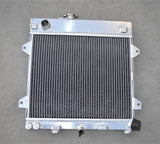Aluminum radiator & fan for 1982-1991  BMW E30 M10 316i 318i MT 1982 1983 1984 1985 1986 1987 1988 1989 1990 1991