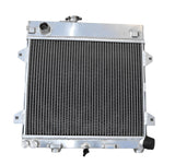 Aluminum radiator & fan for 1982-1991  BMW E30 M10 316i 318i MT 1982 1983 1984 1985 1986 1987 1988 1989 1990 1991