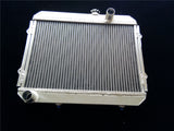 GPI Aluminum Radiator & fan for Toyota Corolla KE30 KE38 KE55 KE70 1974-1985 AT  1975 1976 1977 1978 1979 1980 1981 1982 1983 1984