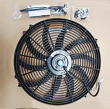 GPI 16" 16 inch Universal Electric Radiator /Intercooler COOLING Fan &mounting kit