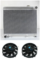 Aluminum Radiator & Fans For 1961 1962 1963 Buick Electra Invicta Wildcat V8 Engine AT