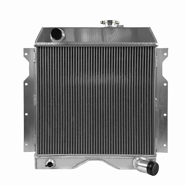 GPI Aluminum Radiator For 1954-1964 Jeep Willys 6-22 Utility Wagon Truck 3.7 6 Cyl