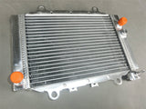 GPI Aluminum radiator & FAN for  2003-2010 Yamaha Kodiak 400 450 2003 2010 2004 2005 2006 2007 2008 2009