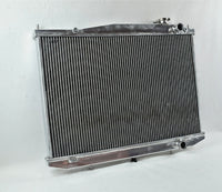 Aluminum Radiator +Fans For 1997-2006 Nissan Navara D22 3.0L 2001-2006/3.3L V6 Petrol TD 1998 1999 2000 2002 2003 2004 2005