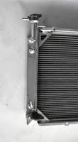 4 ROW Aluminum Radiator & fans FOR NISSAN PATROL GQ SAFARI 2.8&4.2L DIESEL Y60 TD42 AT