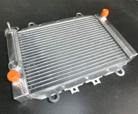 GPI Aluminum radiator & FAN for  2003-2010 Yamaha Kodiak 400 450 2003 2010 2004 2005 2006 2007 2008 2009