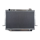 GPI Racing 50mm Aluminum radiator FOR LEXUS LX450 1996-1997 / TOYOTA LAND CRUISER 1993-1997 4.5L MT 1993 1994 1995 1996 1997