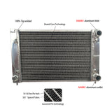 GPI Racing ALUMINUM RADIATOR FOR 1982-1995  VW GOLF GTI JETTA MK2 MK II 1.6 8V & 1.8 16V MT 1982 1983 1984 1985 1986 1987 1988 1989 1990 1991 1992 1993 1994 1995