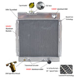 GPI Racing 3 CORE Aluminum Radiator for 1964-1966 FORD MUSTANG Falcon Mercury V8 260 289 AT/MT  1964 1965 1966