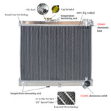 GPI Racing 3 ROW Aluminum Radiator for 1986-1988 Mazda RX7 RX-7  FC3S S4 Manual MT  1986 1987 1988  86 87 88