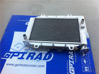 GPI Aluminum radiator & FAN for  2003-2010 Yamaha Kodiak 400 450 2003 2010 2004 2005 2006 2007 2008 2009