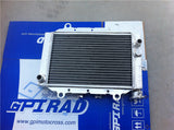 GPI Aluminum radiator & FAN for  2003-2010 Yamaha Kodiak 400 450 2003 2010 2004 2005 2006 2007 2008 2009