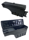 GPI Storage Box For 1999-2007 Chevy/GMC Silverado/Sierra 1500 2500 3500 1500HD 2500HD 3500HD,Tool Box,Combination lock,Wheel Well Storage,Swing Pickup Truck Bed Storage