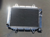 GPI Aluminum radiator & FAN for  2003-2010 Yamaha Kodiak 400 450 2003 2010 2004 2005 2006 2007 2008 2009