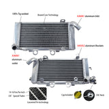 GPI  Left + Right Full Aluminum radiator for 1999 - 2009 Honda XL1000V Varadero 1999 2000 2001 2002 2003 2004 2005 2006 2007 2008 2009