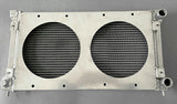GPI Aluminum Radiator & Shroud & Fans FOR 1980-1992 VW Golf/Rabbit/Scirocco GTI MK1/2 8V/16V M/T 1980 1981 1982 1983 1984 1985 1986 1987 1988 1989 1990 1991 1992