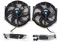 Aluminum Radiator +Fans For 1997-2006 Nissan Navara D22 3.0L 2001-2006/3.3L V6 Petrol TD 1998 1999 2000 2002 2003 2004 2005