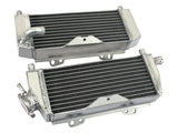 GPI  R&L Aluminum alloy radiator FOR 2005-2007 Kawasaki KX250 2 stroke 2005 2007 2006