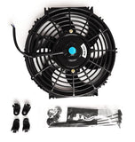GPI Aluminum Radiator & Fan For 1958-1967 Austin Healey Sprite Bugeye Frogeye/MG Midget 948/1098 1958 1959 1960 1961 1962 1963 1964 1965 1966 1967