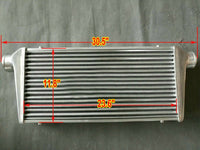 GPI Universal 30.5*13*3.3" FMIC Front Mount Intercooler Aluminum Tube&Fin Turbo