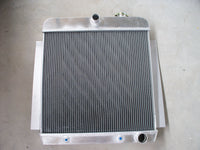 GPI 3 ROW ALUMINUM RADIATOR + Fan FOR 1955-1959 CHEVY PICKUP TRUCK V8  AT/MT 1955 1956 1957 1958 1959