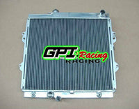 GPI 3 Core 52mm Aluminum Radiator & fan For  1997-2005 TOYOTA Hilux RZN149 - RZN174 2.7L Petrol 1997 1998 1999 2000 2001 2002 2003 2004 2005