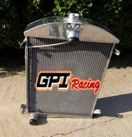 GPI 56MM 2 Row Aluminum Radiator For 1930 1931 Ford Model A Manual MT Without Cap