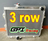 GPI 3 Core 52mm Aluminum Radiator For 1997-2005 TOYOTA Hilux RZN149 - RZN174 2.7L Petrol 1997 1998 1999 2000 2001 2002 2003 2004 2005