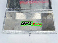 GPI 23"X11"X10" Aluminum Pickup Truck Trunk Bed Tool Box Trailer Storage+Lock