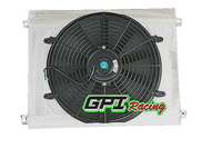 GPI Aluminum Radiator&shroud & fan FOR 1993-1996 TOYOTA Hilux Surf KZN130 1KZ-TE 3.0TD AT/MT 1993 1994 1995 1996