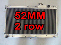 GPI  Aluminum radiator & fans for 1990-1997 Mazda Eunos/Miata/MX-5 1.6i 1.8i B6ZE(RS) BP I4  1990 1991 1992 1993 1994 1995 1996 1997