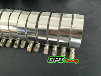 GPI 2.5" 64mm 12PCS  Aluminum Universal Intercooler Turbo Piping pipe Kit