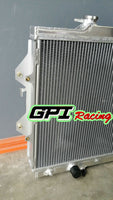 GPI 3 Core 52mm Aluminum Radiator & fan For  1997-2005 TOYOTA Hilux RZN149 - RZN174 2.7L Petrol 1997 1998 1999 2000 2001 2002 2003 2004 2005