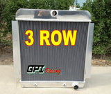 GPI 52MM CORE ALUMINUM RADIATOR FOR 1955-1959 CHEVY PICK UP TRUCK V8  1955 1956 1957 1958 1959