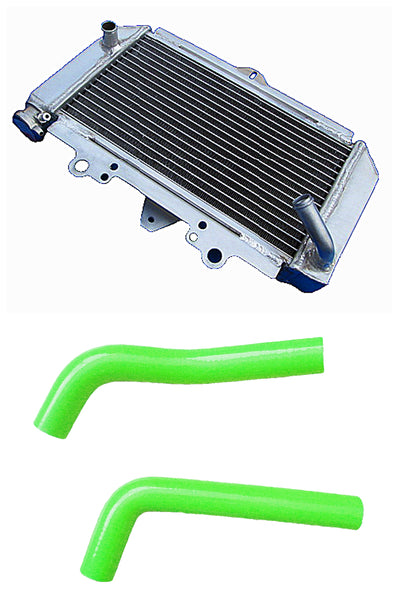 GPI Aluminum Radiator +HOSE FOR  2003-2013 Yamaha YFZ450 YFZ 450 2003 2004 2005 2006 2007 2008 2009 2010 2011 2012 2013