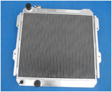 GPI 3 Row Aluminum Radiator & FAN for 1984-1991 TOYOTA HILUX LN85 LN60 LN61 LN65 2.4LTR MT 1984 1985 1986 1987 1988 1989 1990 1991