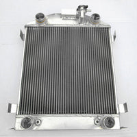 GPI  3 Row Aluminum Radiator & fan For 1928 1929 Ford Model A w/Flathead Engine V8