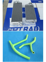 GPI Aluminum Radiator +  HOSE for KAWASAKI KX450F KXF450 KX 450F 08 2008 KX 450 F